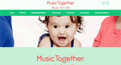 Desktop Screenshot of musicforlifemt.com